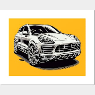 Porsche Cayenne Posters and Art